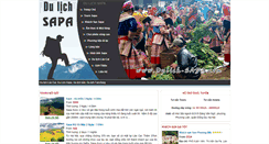 Desktop Screenshot of dulich-sapa.com