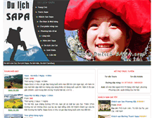 Tablet Screenshot of dulich-sapa.com